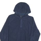 NIKE Mens Blue Plain Pullover Jumper Crew Neck Knit Size M Hoodie Sportswear