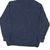 NIKE Mens Blue Plain Pullover Jumper Crew Neck Knit Size M Hoodie Sportswear