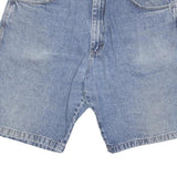 WRANGLER Mens Denim Blue Casual Shorts L W34 Classic Fit Cotton Blend