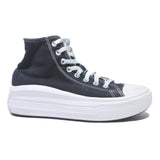 CONVERSE Chuck Taylor All Star Lift Womens High Top Trainers Black Canvas UK 7.5