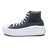 CONVERSE Chuck Taylor All Star Lift Womens High Top Trainers Black Canvas UK 7.5