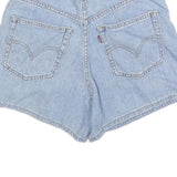 LEVI'S Womens Denim Shorts Blue S W26 Classic Fit Summer Casual