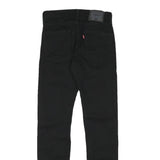 LEVI'S Mens Slim Black Jeans Denim W27 L32 Zip Classic