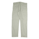 LEVI'S Mens Cotton Beige Regular Straight Trousers W36 L31 Casual Classic Style