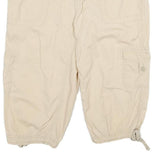 ST JOHN'S BAY Womens Shorts Beige Casual Cargo UK 10 W32 Cotton Blend