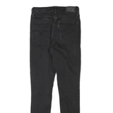 LEVI'S Womens Jeans Black Slim Skinny Denim Rinse W26 L28 Stretch Cotton Blend