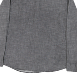 WRANGLER Mens Grey Casual Shirt L Long Sleeve Cotton Blend Workwear