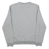 PUMA Mens Grey Crew Neck S Cotton Blend Sweatshirt Logo Casual Top