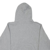 RUSSELL ATHLETIC Mens Grey McQueen Track Field Pullover Hoodie M Casual