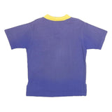 POLO RALPH LAUREN Mens Blue & Yellow Pocket Short Sleeve Polo Shirt M Classic