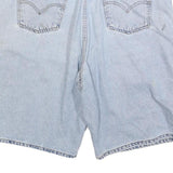 LEVI'S Mens Denim Blue Casual Shorts XL W38 Cotton Blend Relaxed Fit