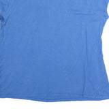 CHAMPION Womens Blue XL Short Sleeve V-Neck Cotton T-Shirt Casual Basic