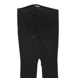 TOMMY HILFIGER Womens Jeans Black Slim Skinny Denim Medium W35 L30 Slim Fit Zip
