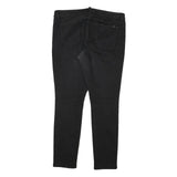 TOMMY HILFIGER Womens Jeans Black Slim Skinny Denim Medium W35 L30 Slim Fit Zip
