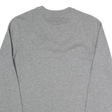 VANS Mens Grey Crew Neck XS Cotton Blend Sweatshirt Logo Patch Casual