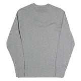 VANS Mens Grey Crew Neck XS Cotton Blend Sweatshirt Logo Patch Casual