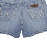 WRANGLER Womens Shorts Blue Denim Classic M W28 Stylish Casual Cotton Blend