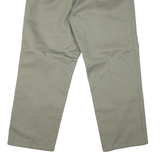 BEN DAVIS Mens Cotton Blend Beige Regular Fit Straight Leg Trousers W40 L30