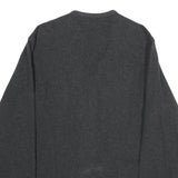 SKYLINE Womens Grey Wool Blend Button Jacket M Check Pattern Casual Outerwear