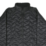JACK WOLFSKIN Womens Black Outdoor Jacket UK 14 Polyester Blend Quilted Zip