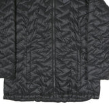 JACK WOLFSKIN Womens Black Outdoor Jacket UK 14 Polyester Blend Quilted Zip