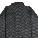 JACK WOLFSKIN Womens Black Outdoor Jacket UK 14 Polyester Blend Quilted Zip