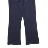 CHAPS Womens Slim Blue Denim Straight Jeans W32 L32 Stylish Comfort Zip Closure