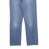 LEVI'S 501 Womens Jeans Blue Regular Straight Denim Medium W24 L26 Classic Fit