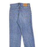 LEVI'S 501 Womens Jeans Blue Regular Straight Denim Medium W24 L26 Classic Fit