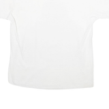 CHEMISTRY Mens White Graphic T-Shirt L Short Sleeve Crew Neck Cotton Print