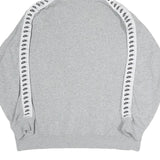NIKE Womens Grey Hoodie L Cotton Blend Pullover Hooded Sweatshirt
