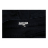 Burberry London Trousers - 32W UK 10 Black Cotton Blend