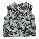 Per Te By Krizia Floral Top - XL Green Silk