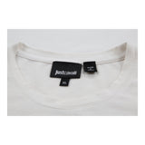 Just Cavalli T-Shirt - XL White Cotton