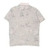 Leonard Leonard Polo Shirt - Large Blue Cotton