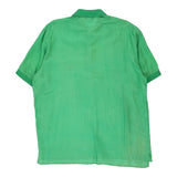 Jaks By Ferre Polo Shirt - Large Green Silk