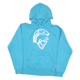 CHAMPION Mens Blue Hoodie M CSU Stanislaus Pullover Cotton Blend