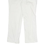 STYLE & CO Womens Regular Fit White Cotton Jeans W30 L25 Embroidered Pocket
