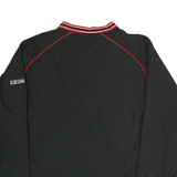 CCM Mens Black Detroit Red Wings Crew Neck XL Ice Hockey Sweatshirt