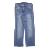LEVI'S 505 Mens Jeans Blue Regular Straight Denim Medium W28 L26 Classic Zip