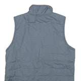 CARHARTT Womens Grey & Black Reversible Quilted Gilet Jacket M Polyester Zip