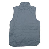 CARHARTT Womens Grey & Black Reversible Quilted Gilet Jacket M Polyester Zip