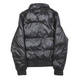 PUMA Womens Black Jacket UK 8 Polyester Blend Classic Zip Puffer Sportswear