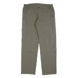 SHERPA Mens Cotton Blend Beige Regular Fit Straight Trousers W34 L32 Outdoor