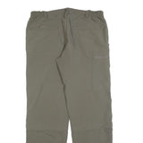 SHERPA Mens Cotton Blend Beige Regular Fit Straight Trousers W34 L32 Outdoor
