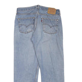 LEVI'S 501 Mens Regular Fit Straight Denim Light W32 L27 Classic Button Fly