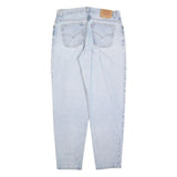 LEVI'S Womens 550 Tapered Relaxed Fit Blue Denim Cotton Blend W34 L32 Classic