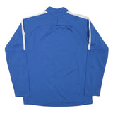 NIKE Mens Blue 1/4 Zip S Sweatshirt Polyester Blend Athletic Sportswear
