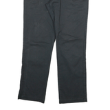 DICKIES Mens Cotton Blend Black Slim Trousers W30 L28 Casual Workwear Zip