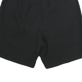 NIKE Mens Black Sports Casual Shorts L W30 Comfortable Polyester Athletic